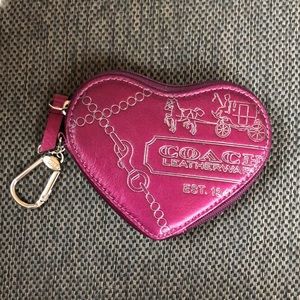 Coach keychain wallet
